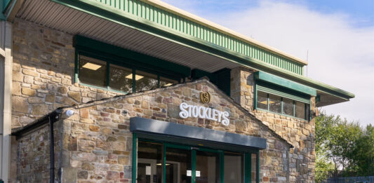 The front entrance to Stockley's Sweets Lancashire production facility.