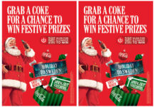 Coca-Cola spreads festive joy in Christmas 2025 giveaway Promotional image for CCEP's Christmas campaign for Coca-Cola.