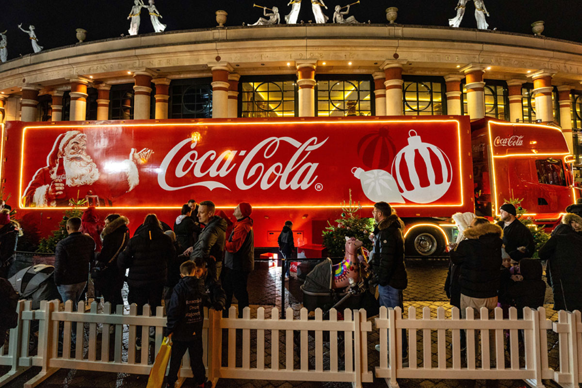 Coca-Cola Christmas truck tour kicks off along with festive