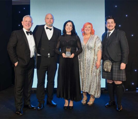 Natalie and Martin Lightfoot from Londis Solo Convenience in Baillieston scoop the top honour at The Scottish Grocer Awards Natalie and Martin Lightfoot from Londis Solo Convenience in Baillieston scoop the top honour at The Scottish Grocer Awards