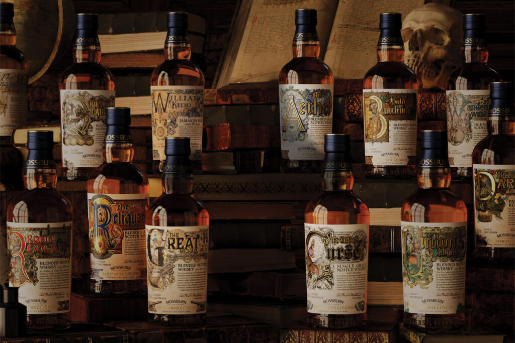 The Ephemera Collection by Mossburn Distillers & Blenders.