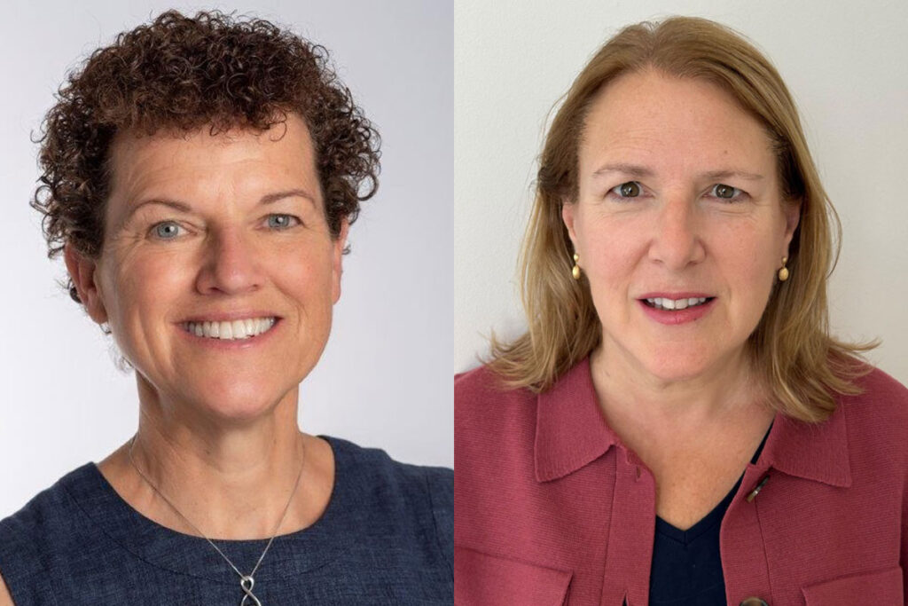 Head shots of Lynda Heywood (L) and Juliet Sotnick (R), non-executive directors at UK DMO.