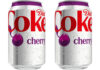 Diet Coke adds permanent Cherry variant Pack shots of Diet Coke Cherry cans.
