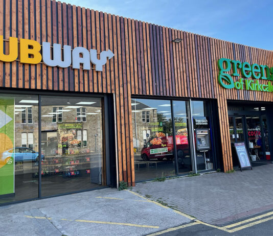 Greens Retail named across four major growth indexes Exterior shot of Greens of Kirkcaldy.