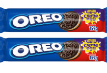 Oreo launches limited edition Creme Egg flavour cookies Pack shots of Oreo limited edition Creme Egg flavour.