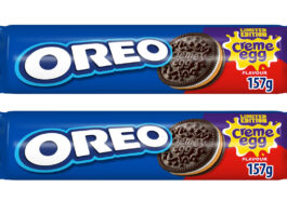 Oreo launches limited edition Creme Egg flavour cookies Pack shots of Oreo limited edition Creme Egg flavour.