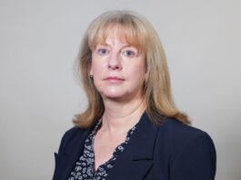 USDAW and SRC band together to demand rates relief Headshot of Shona Robison, finance secretary for Scotland, against a grey background.