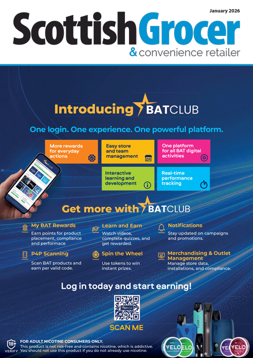 front cover of Scottish grocer magazine