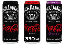 Jack Daniel’s & Coca-Cola launches new slimline can format Pack shots of the new slimline can format for Jack Daniel's & Coca-Cola range of RTDs.