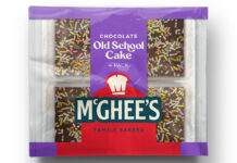 McGhee’s reimagines a classic with Chocolate Old School Cake Pack shot of McGhee's Chocolate Old School Cake four pack.