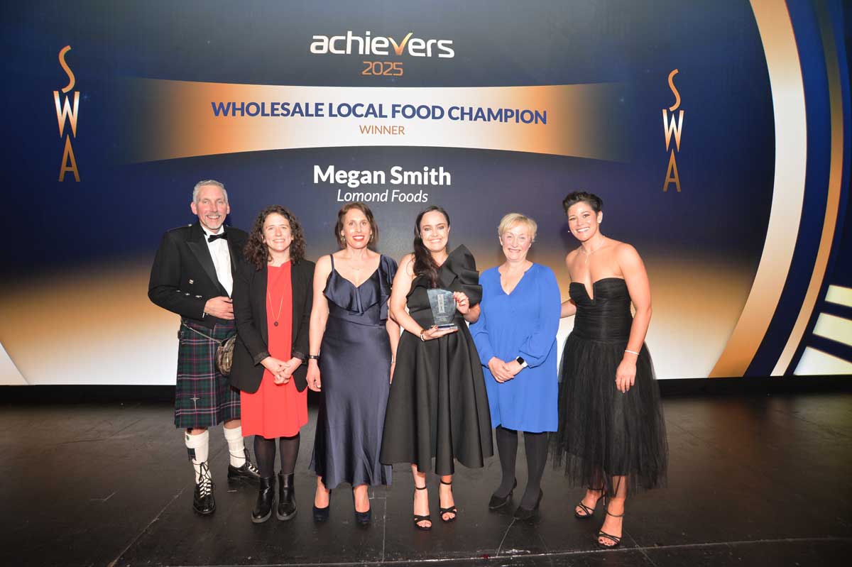 Megan Smith, was winner of both Wholesale Local Food Champion and Employee of the Year at the Achievers Awards in 2025.
