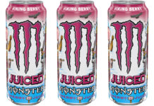 Monster Energy sets sail on new flavour Viking Berry Pack shots Monster Energy Viking Berry 500ml cans.