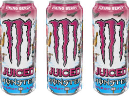 Monster Energy sets sail on new flavour Viking Berry Pack shots Monster Energy Viking Berry 500ml cans.