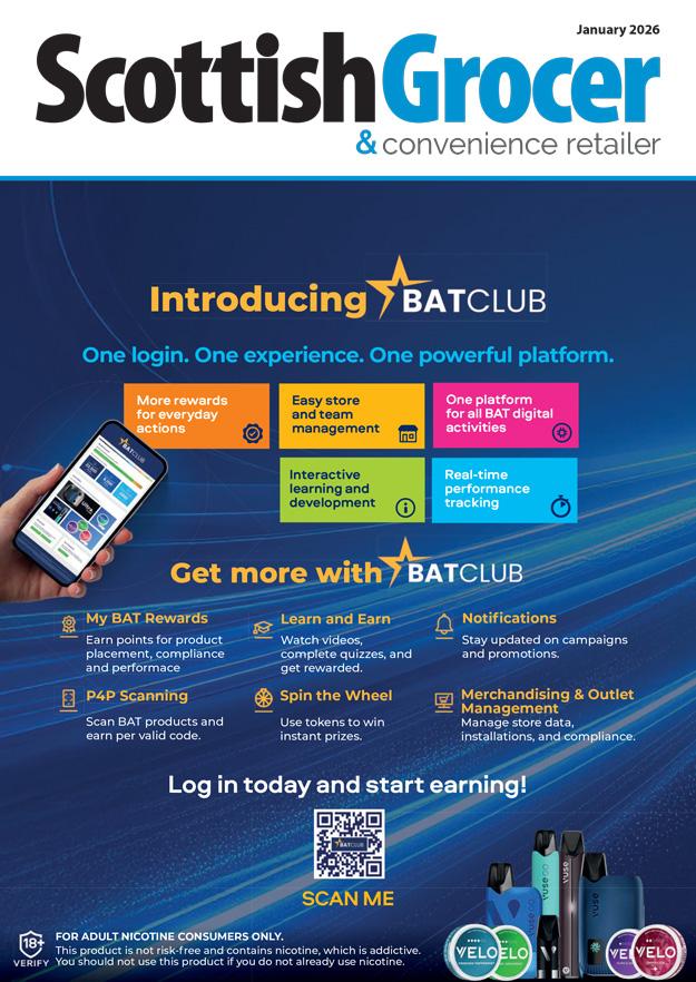 front cover of Scottish grocer magazine