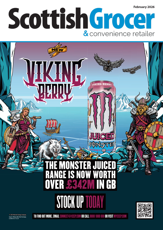 front cover of Scottish grocer magazine