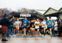 Simon Howie’s Puddin Race hailed as a Burns Night success A group of people taking part in the Simon Howie Puddin Race 5k run on Burns Night.