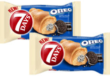 7 Days Croissant bakes up new Oreo flavour Pack shots of 7 Days Oreo Croissant.