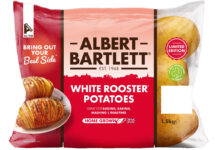 Albert Bartlett launches White Rooster Potatoes Pack shot of Albert Bartlett White Rooster Potatoes.