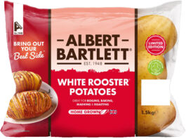 Albert Bartlett launches White Rooster Potatoes Pack shot of Albert Bartlett White Rooster Potatoes.