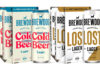 BrewDog introduces new Pint Can four packs Pack shots of BrewDog Cold Beer Pint Can four pack as well as a single pint can and BrewDog Lost Lager pint can four pack as well as a single can.
