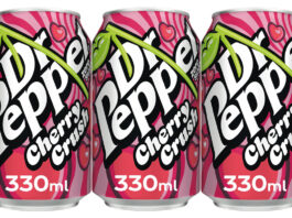 Dr Pepper brings the ‘Lurve’ for Valentine’s Day Pack shots of Dr Pepper Cherry Crush 330ml cans.
