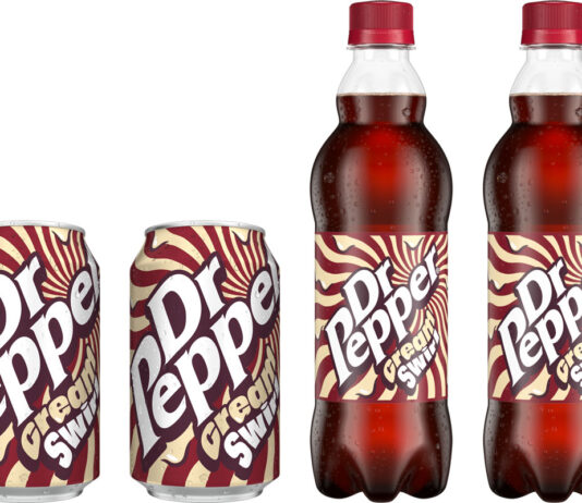 Dr Pepper fizzes up new Cream Swirl flavour Pack shots of Dr Pepper Cream Swirl 330ml cans and 500ml bottles.