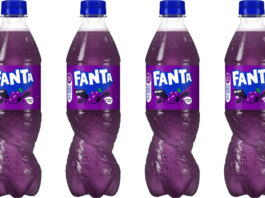 Fanta Grape brings a fruity twist for UK launch Pack shots of Fanta Grape 500ml bottles.