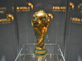 World Cup bank holiday confirmed for Scotland The Fifa World Cup trophy stands in a glass cabinet in the Fifa World Football Museum.