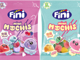 Fini brings an Asian touch with its new Mini Mochis Pack shots of Fini Mini Mochis Fruits and Fini Mini Mochis Berries.