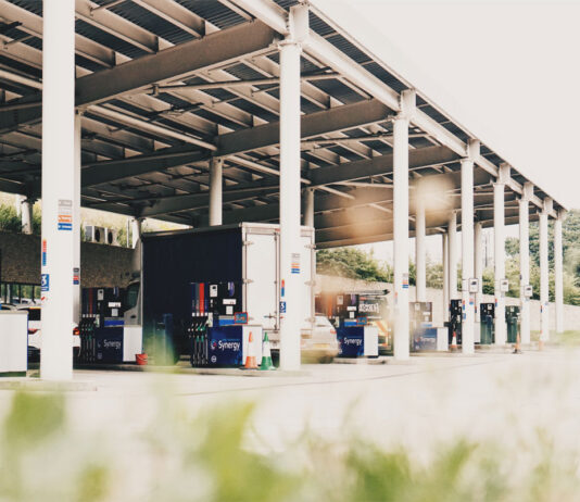 Westmorland Group choose Forecourt Eye for forecourts Exterior image of a forecourt site with multiple fuel pumps.