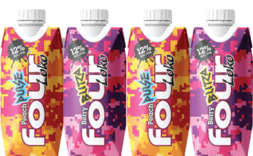 Four Loko unveils new high ABV Remix range Pack shots of Four Loko Remix Pulse and Remix Blitza variants.