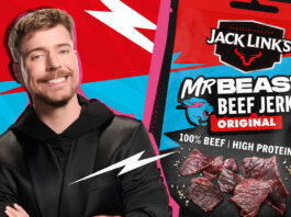 Jack Link’s unveils collab with YouTuber Mr Beast Promotional image of the collaboration between Mr Beast and Jack Link's.