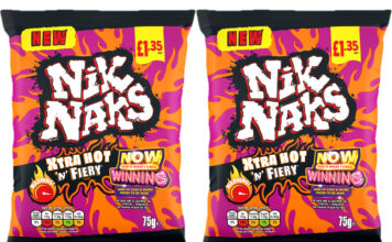 Nik Naks turns up the heat with Xtra Hot ‘n’ Fiery launch Pack shots of Nik Naks Xtra Hot 'n' Fiery.