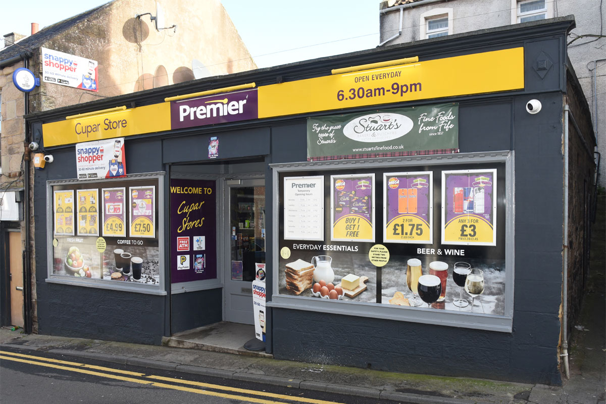 Exterior image of Premier Cupar.