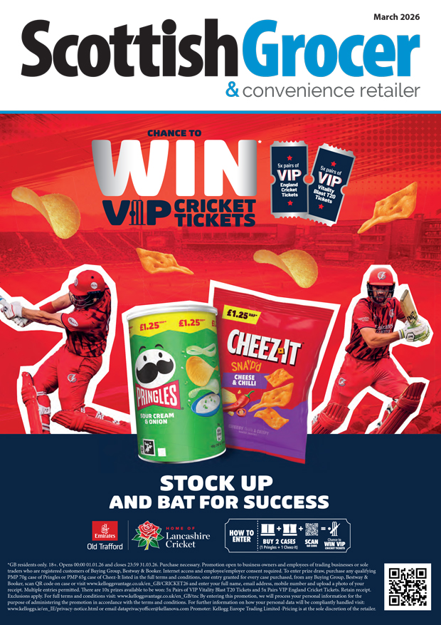 front cover of Scottish grocer magazine