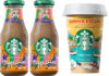 Starbucks unveils new pistachio coffee RTD Pack shots of Starbucks Frappuccino Sip of Joy Caramel Brownie Flavour and Starbucks Summer Escape Limited Edition Pistachio Flavour Chilled Coffee.
