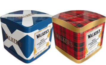 Walker’s Shortbread unveils Mini Tin Cubes Pack shots of Walker's Shortbread Mini Tin Cubes.