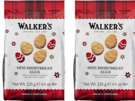 Walker’s rolls out Shortbread Mini Eggs for Easter Pack shots of Walker's Shortbread Mini Eggs.