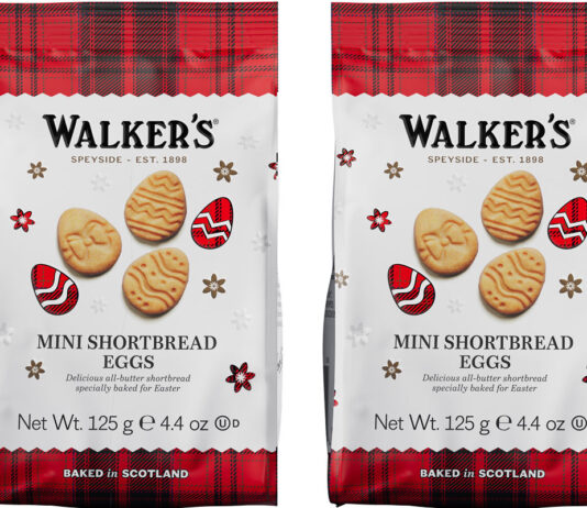 Walker’s rolls out Shortbread Mini Eggs for Easter Pack shots of Walker's Shortbread Mini Eggs.