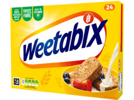 Weetabix unveils pack refresh with core health message Pack shot of Weetabix pack redesign for 2026.