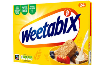 Weetabix unveils pack refresh with core health message Pack shot of Weetabix pack redesign for 2026.