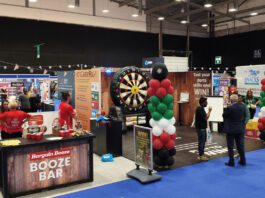 Bestway announces the return of its Retail Showcase event Photo of the floor of the Bestway Retail Showcase with stands and people walking across the floor.