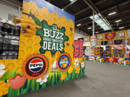 Bestway brings a buzz for Easter campaign Interior depot image of Bestway's 'Buzz About the Sweetest Deals' Easter 2026 campaign.