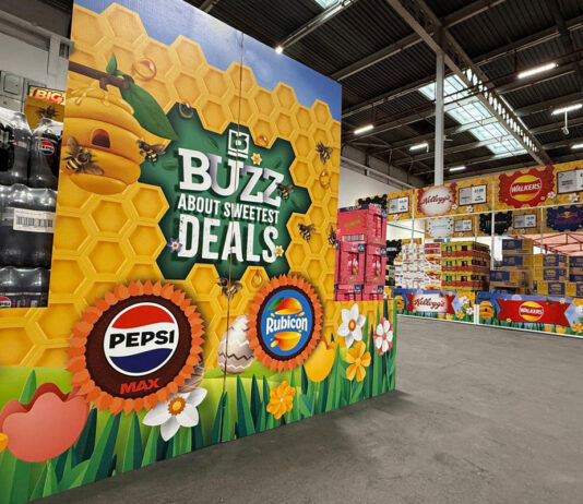 Bestway brings a buzz for Easter campaign Interior depot image of Bestway's 'Buzz About the Sweetest Deals' Easter 2026 campaign.