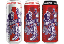 Coca-Cola launches new 500ml ‘Supercans’ Pack shots of Coca-Cola Original Taste, Coca-Cola Zero Sugar and Diet Coke 500ml 'Supercans' with Premier League promotions across the design.
