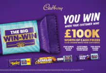 Cadbury’s Big Win-Win returns with £100k worth of prizes Promotional image for the Cadbury Big Win-Win competition for 2026.