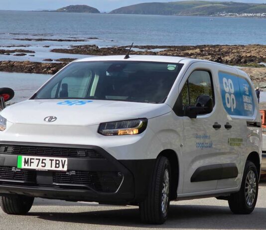 Co-op expands home delivery EV fleet Co-op is spending £1.5million on Toyota electric vans to bolster its home delivery service in more rural communities.