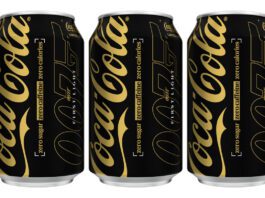Coca-Cola Zero Caffeine Free hits UK with 007 First Light promo Cans of Coca-Cola Zero Sugar Caffeine Free with on-pack promotion for 007 First Light.