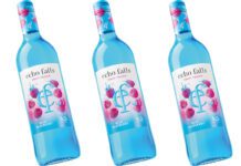 Echo Falls pours out new Blue Raspberry wine Pack shots of Echo Falls Blue Raspberry wine.