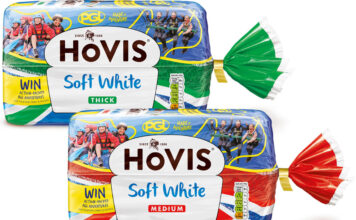 Hovis partners with PGL on new promotion Pack shots of Hovis Thick and Medium Sliced bread with the PGL promotion on packs.
